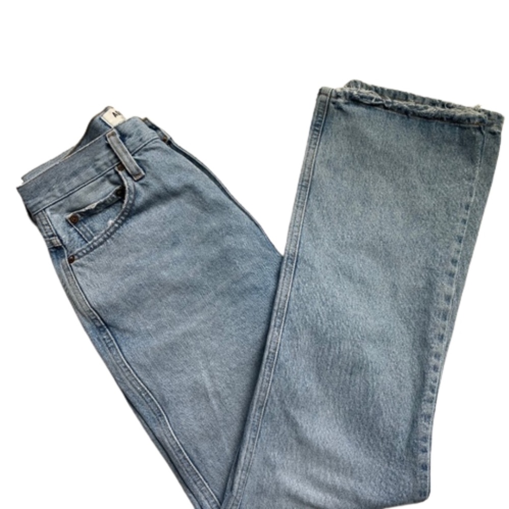 AGOLDE Women's Pinch Waist High Rise Straight Jeans Size 27